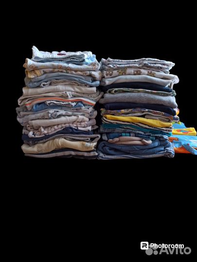 Вещи пакетом на мальчика 62 68 74