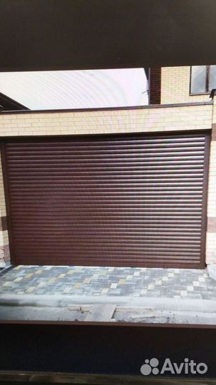 Гаражные секционные ворота рольставни