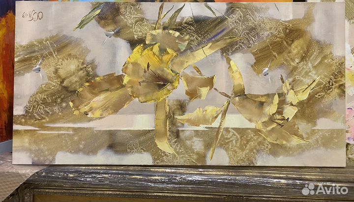 Интерьерная картина маслом на холсте