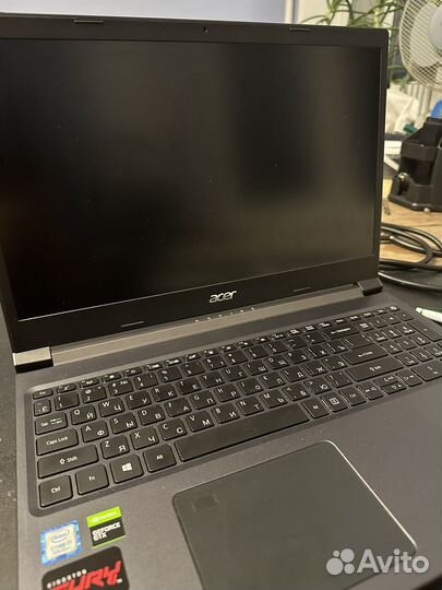 Игровой ноутбук Acer aspire 7