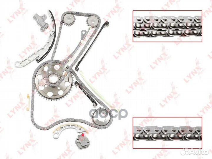 Комплект цепи грм TK0082 lynxauto