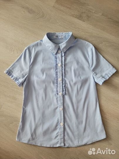 Жилет 152-158, блузки школьные