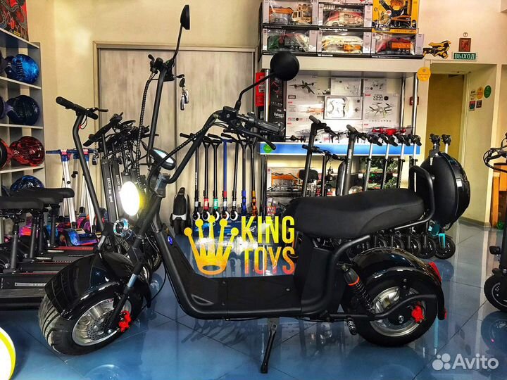 Электроскутер CityCoco Kugoo C3 Pro