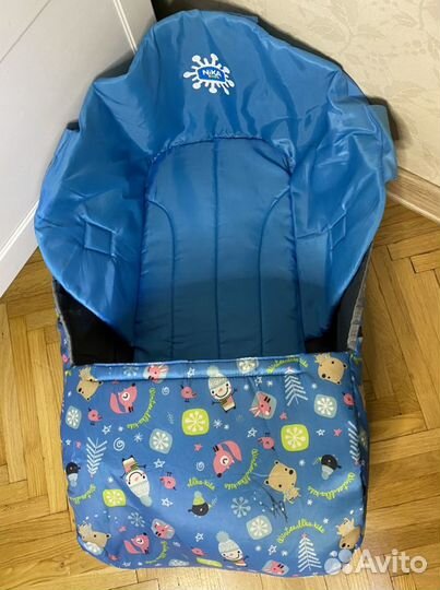 Зимний чехол-утеплитель на детские санки