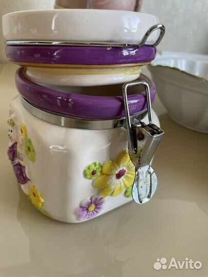 Банка керамическая для сыпучих