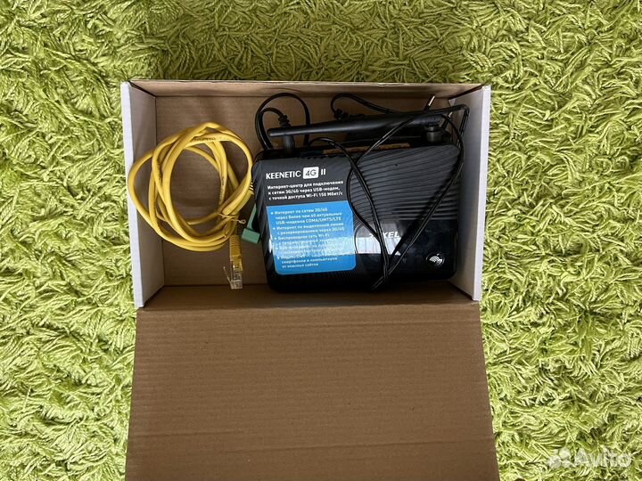 Wi-fi роутер Zyxel Keenetic 4G ll