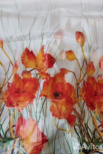 Штора для ванной новая