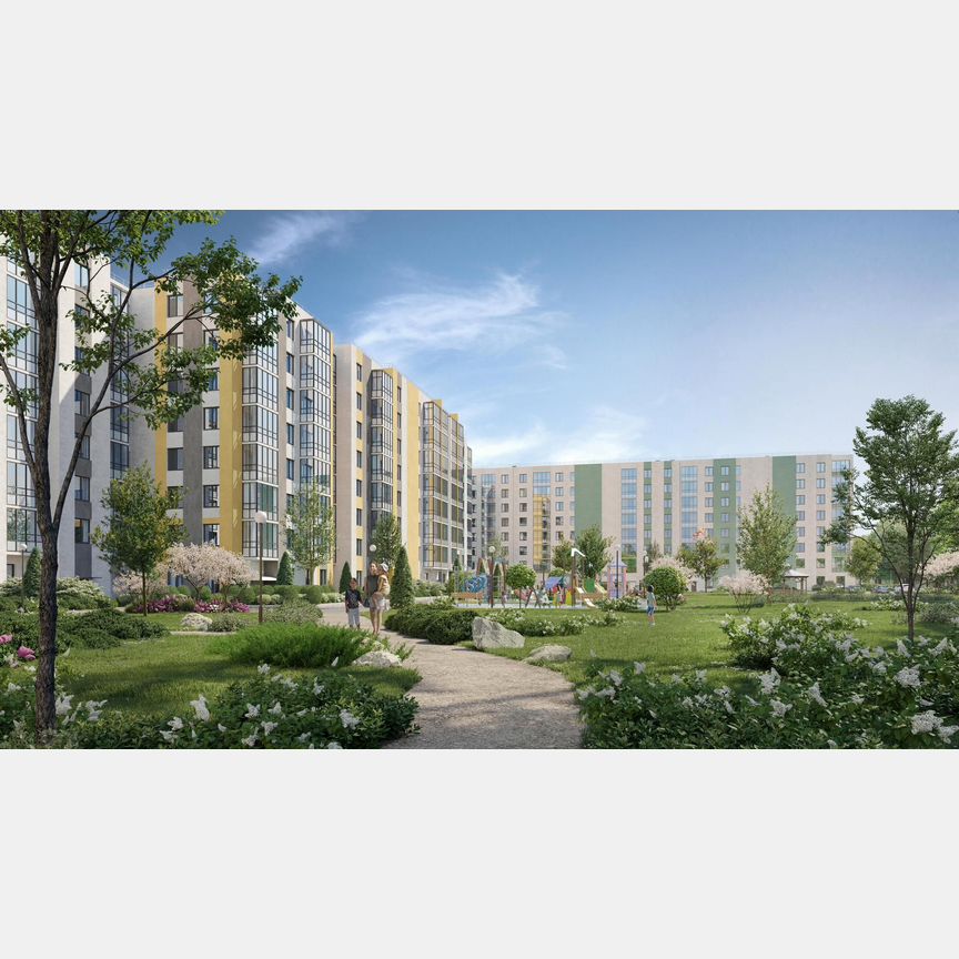 1-к. квартира, 42,1 м², 1/8 эт.