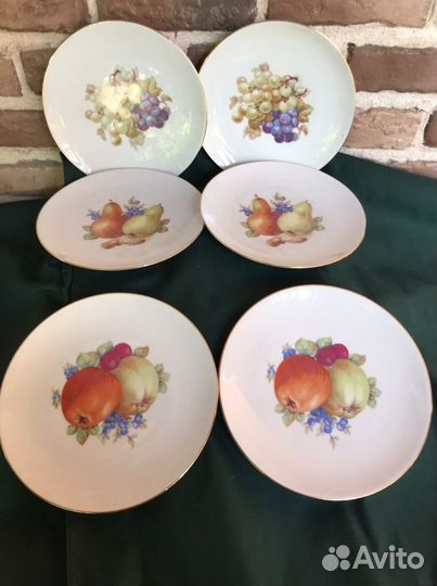 Набор тарелок с фруктами Германтя