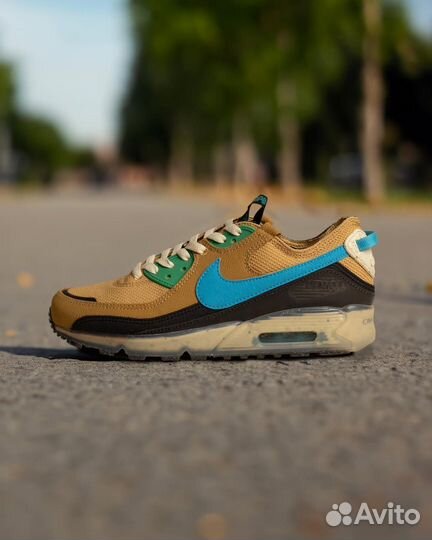 Air Max Terrascape 90 Wheat Gold Blue Lightning