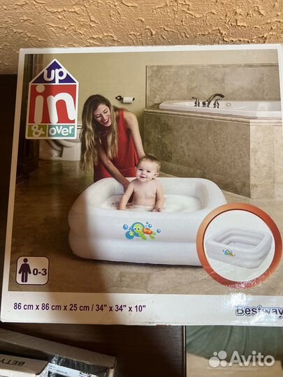 Детский надувной бассейн
