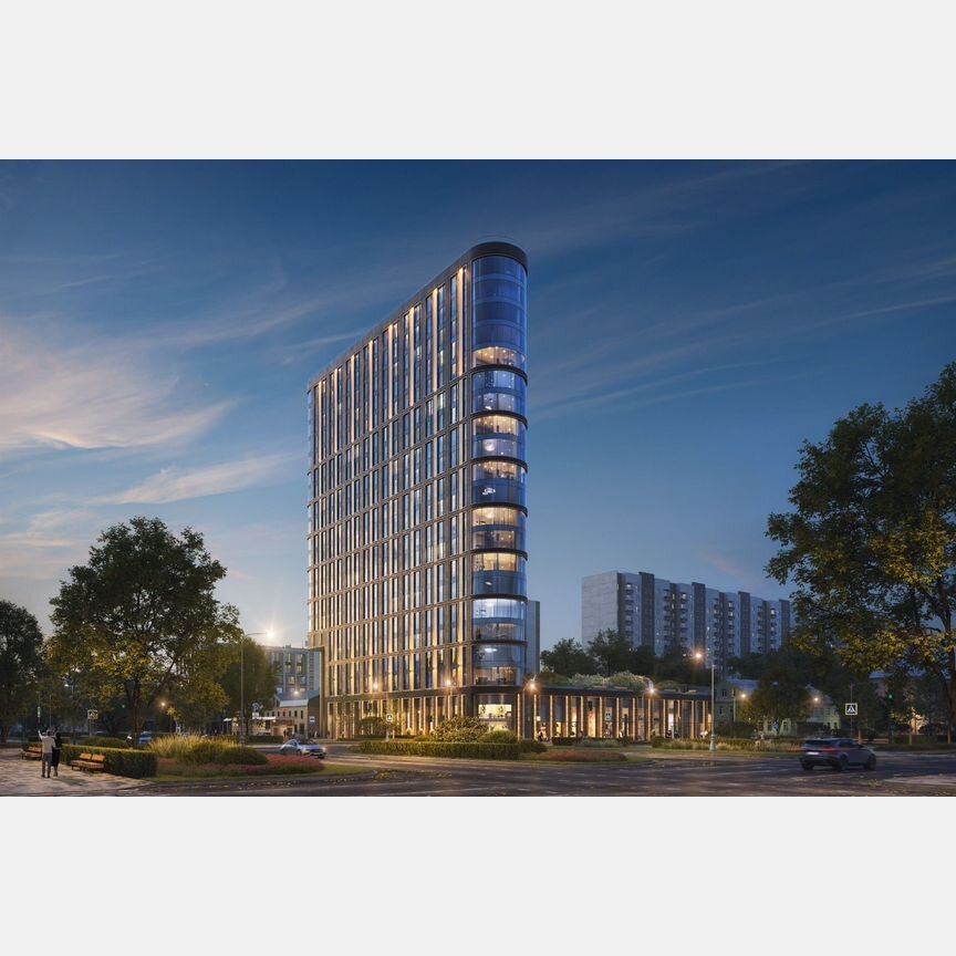 3-к. квартира, 64,2 м², 19/19 эт.