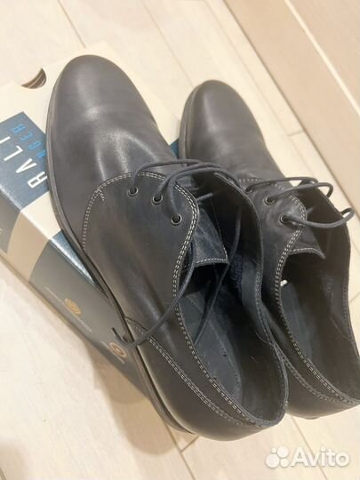 Полуботинки мужские кожаные 45