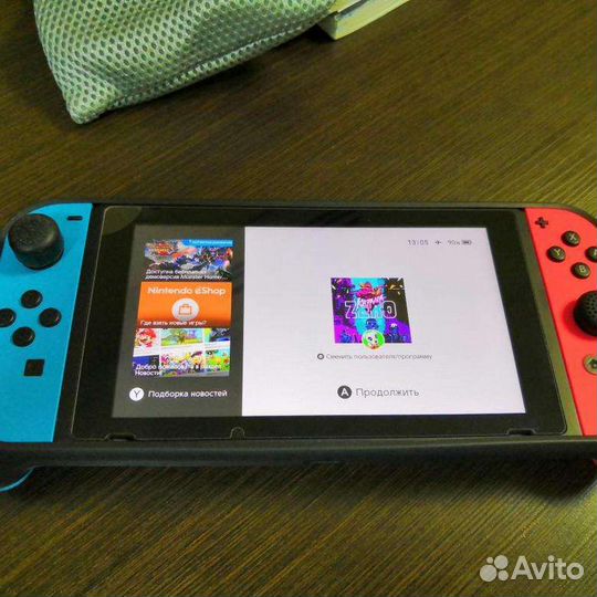 Nintendo Switch (Atmosphere) прошитая 128 gb