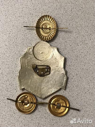 Знаки,кокарда вохр