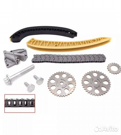 Комплект цепи грм skoda Fabia I-II 1.2 03-14