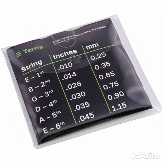 Акустическая гитара Terris TD-041 BK Starter Pack