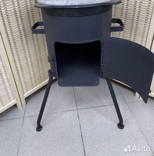 Казан с печкой