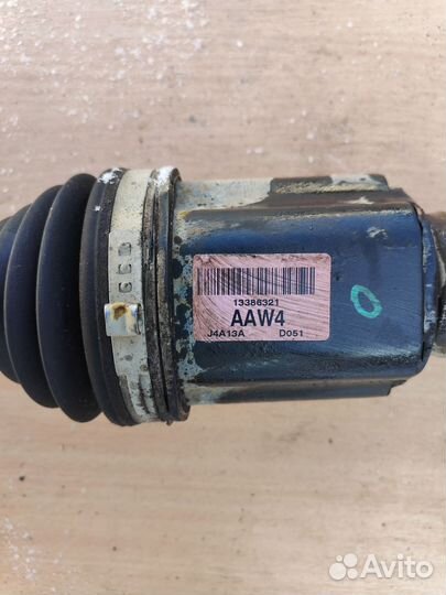 Привод левый всборе Cruze 1.4T АКПП