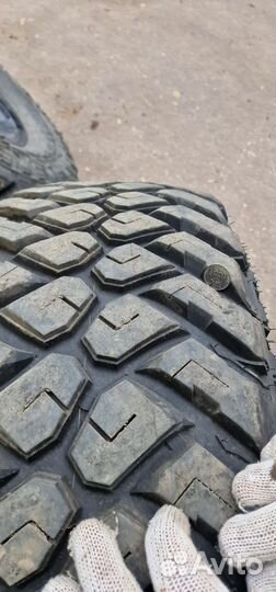 Шины грязевые 315/75/16 с дисками 4 шт