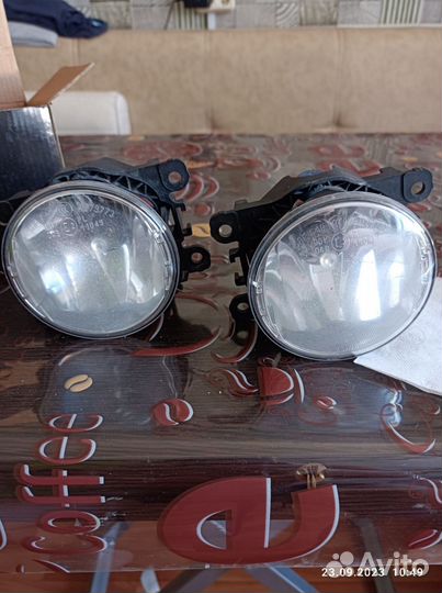 Противотуманные фары на весту