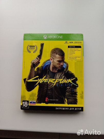 Игра для приставки xbox one.Cyberpunk 2077