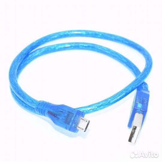 Дата кабель micro USB - USB-A экранированный