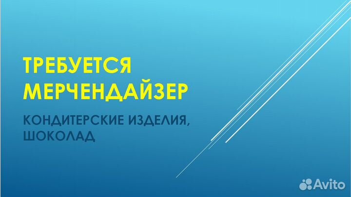 Мерчендайзер(Кудрово)