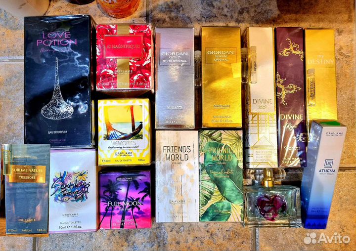 Avon, Oriflame,духи снятые с производства,оригинал