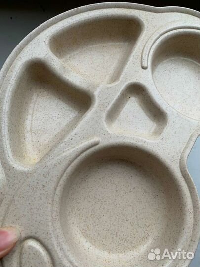 Тарелка детская машина