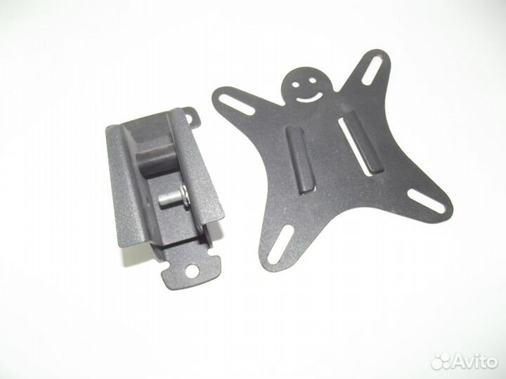 Кронштейн на стену, серый металлик