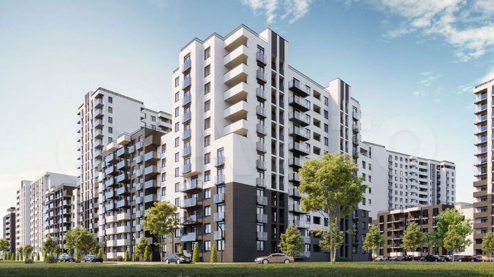 2-к. квартира, 77,8 м², 1/12 эт.