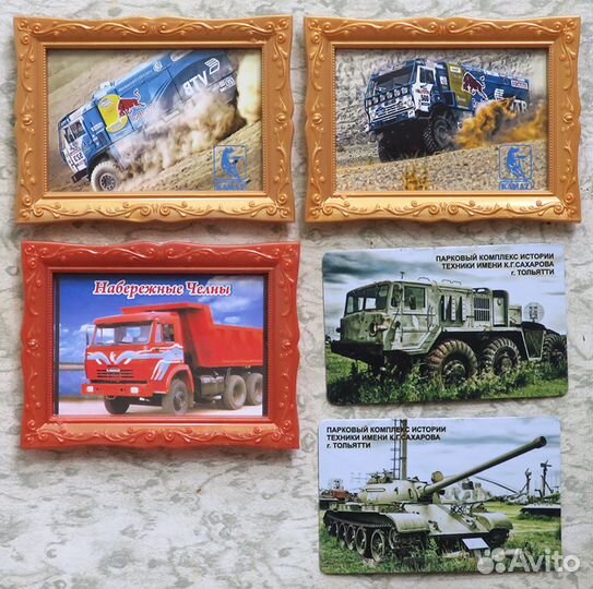 Магниты с танками, автомобилями, самолётами