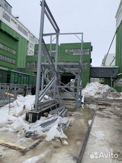 Монтаж металлоконструкций любой сложности