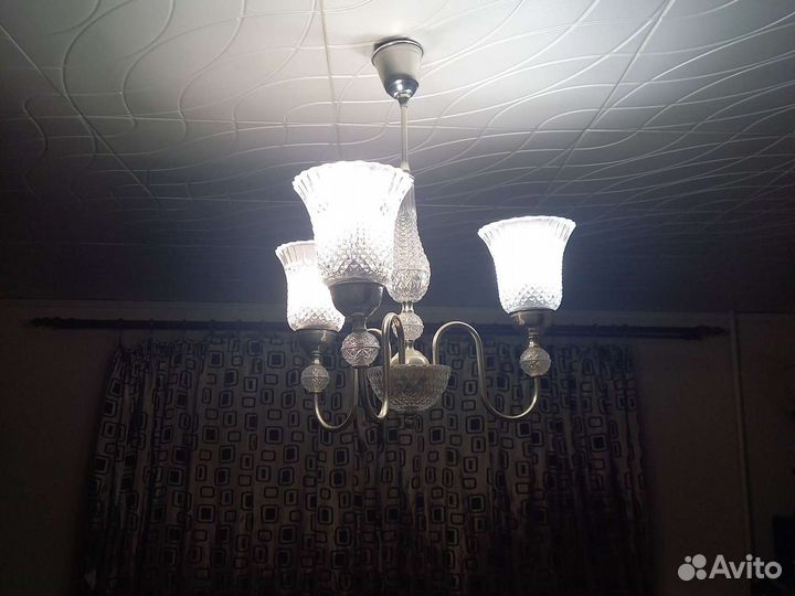 Хрустальная люстра СССР