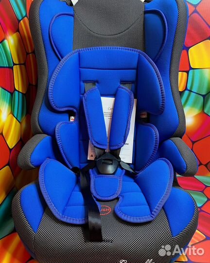 Детское автокресло новое