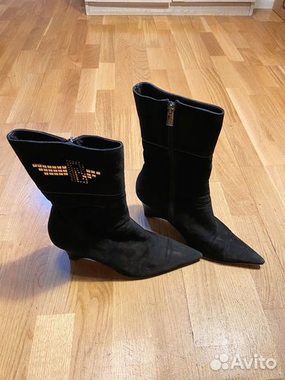 Зимние сапоги с мехом