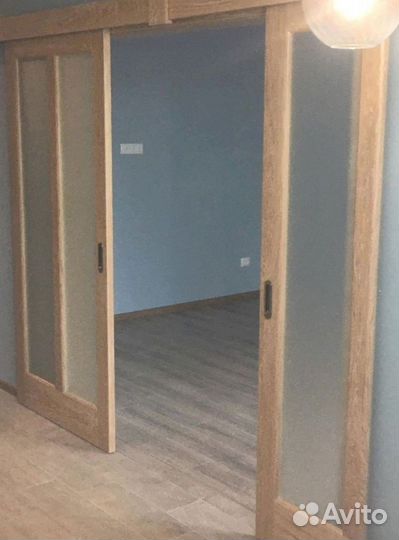 Скрытая дверь под отделку