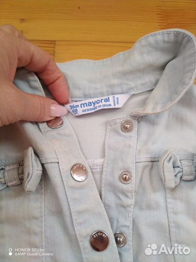 Платье для девочки 86 92