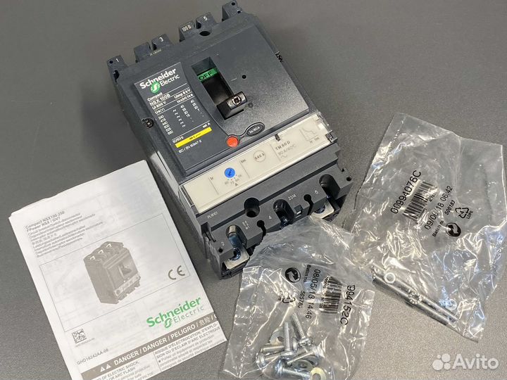 Schneider NSX100B TM-D Автомат, новый, 1 шт