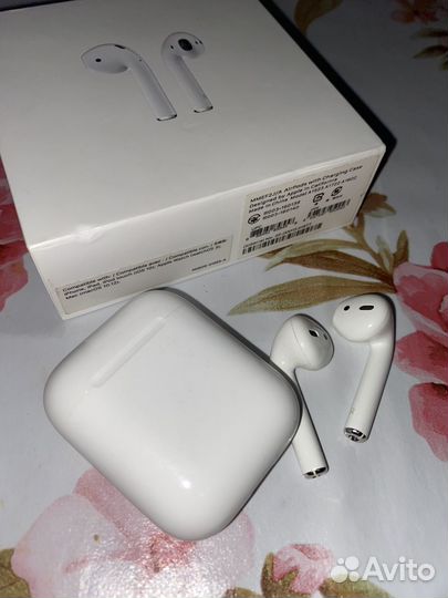 Apple aipods 1 поколение, наушники оригинал