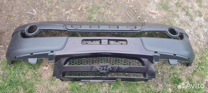 Бампер передний шевроле нива