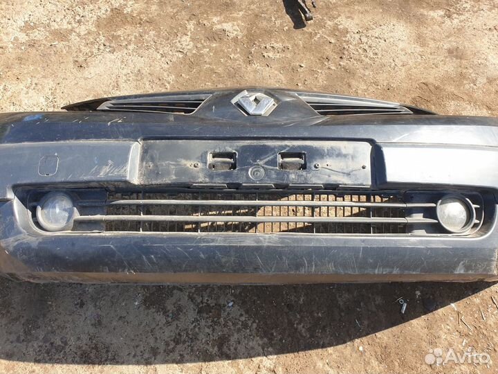 Бампер передний в сборе Renault Megane II Меган 2