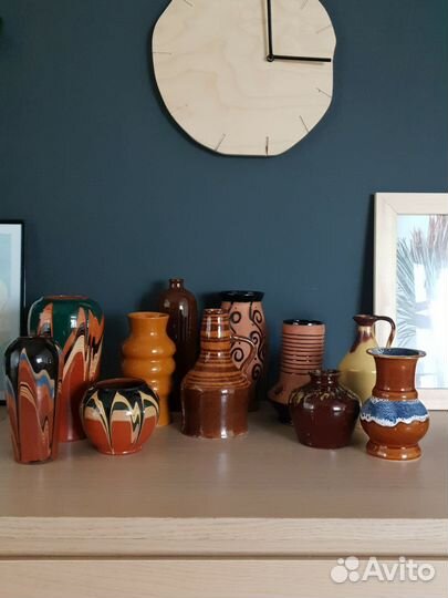 Вазы керамика ручной работы из разных стран