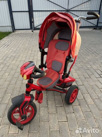 Детский велосипед коляска lamborghini