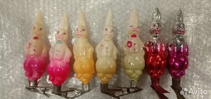 Советские ёлочные игрушки