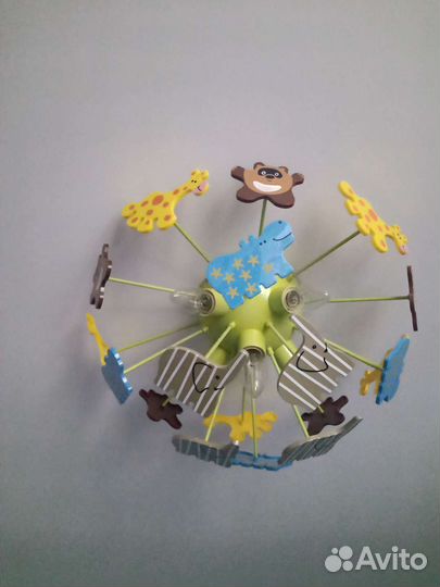 Люстра в детскую комнату