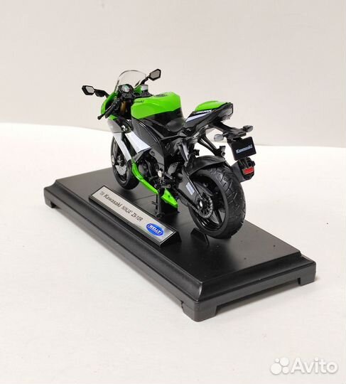 Модель Welly мотоцикл Kawasaki Ninja ZX-10R