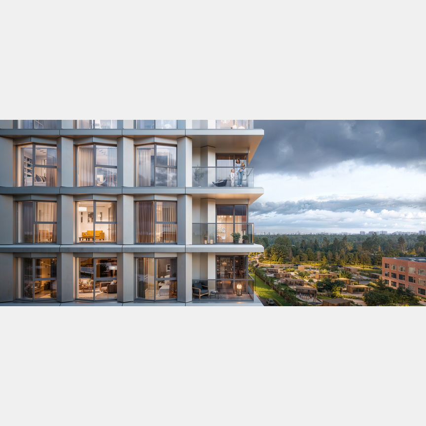 2-к. квартира, 53,3 м², 12/31 эт.