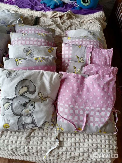 Бортики подушки